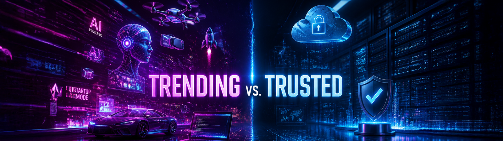 Trending vs. Trusted
