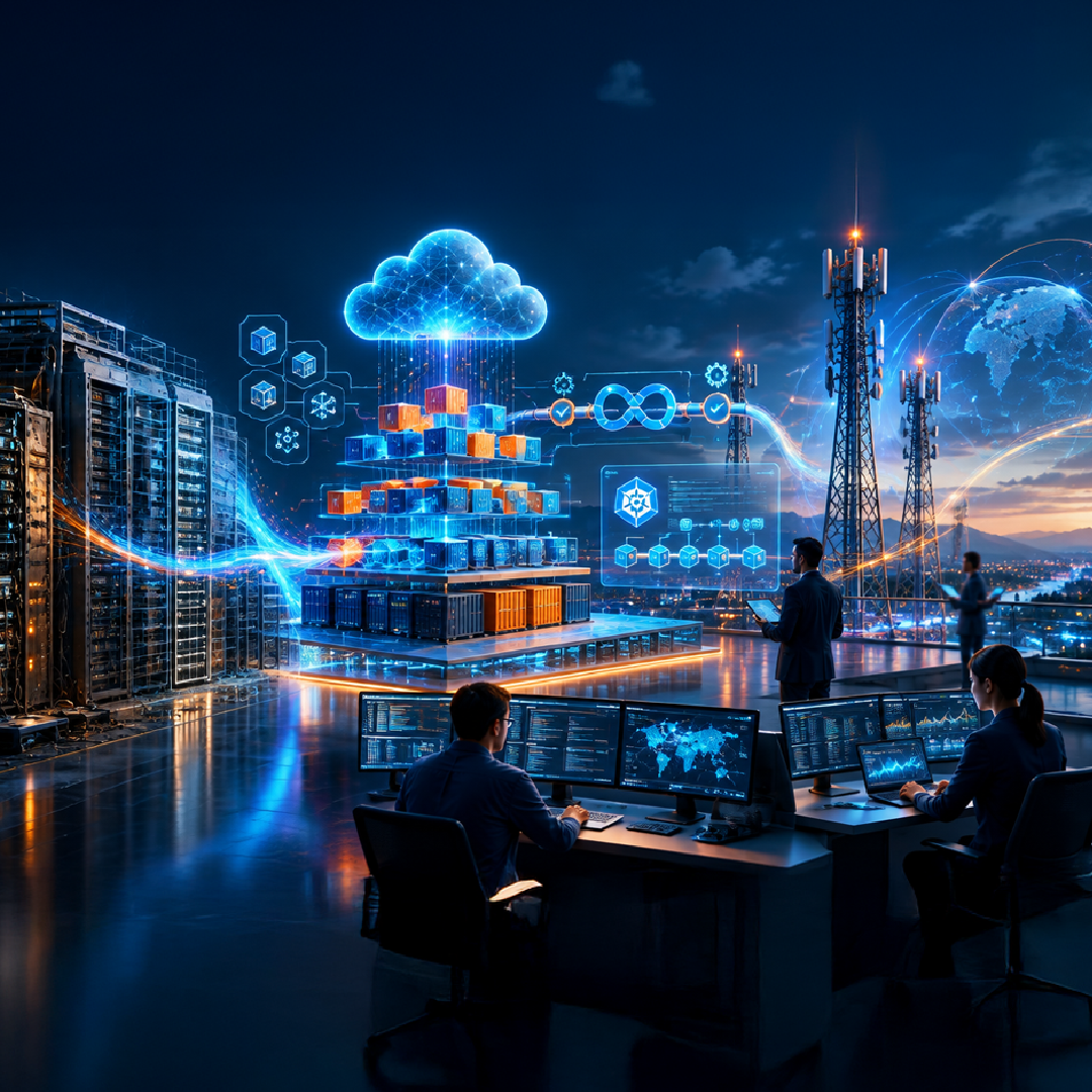 Cloud-Native Transformation for Telecom Platforms Web